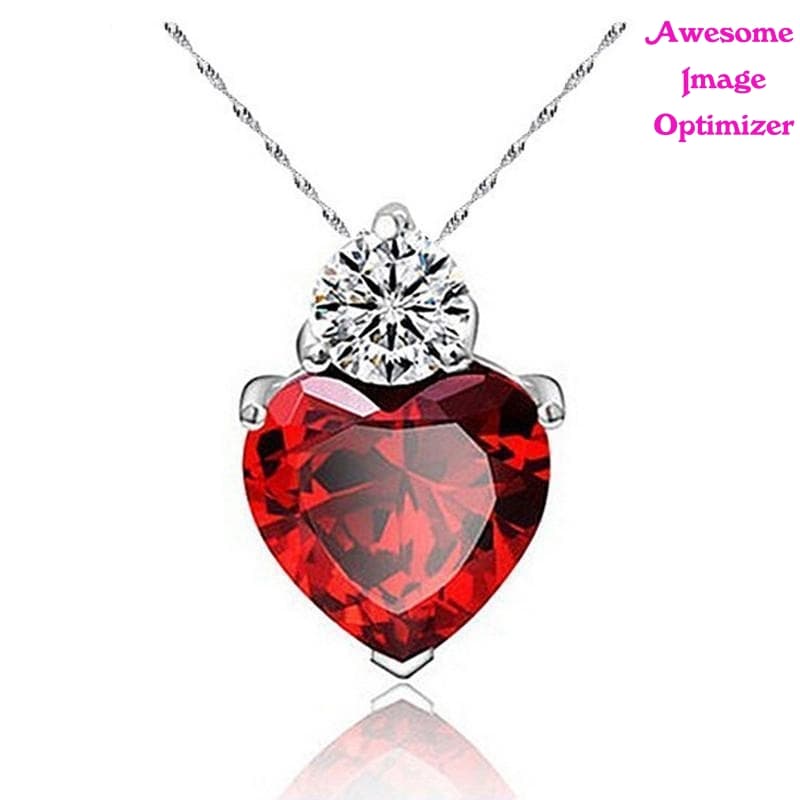 Women's Heart Of Design Of Necklace